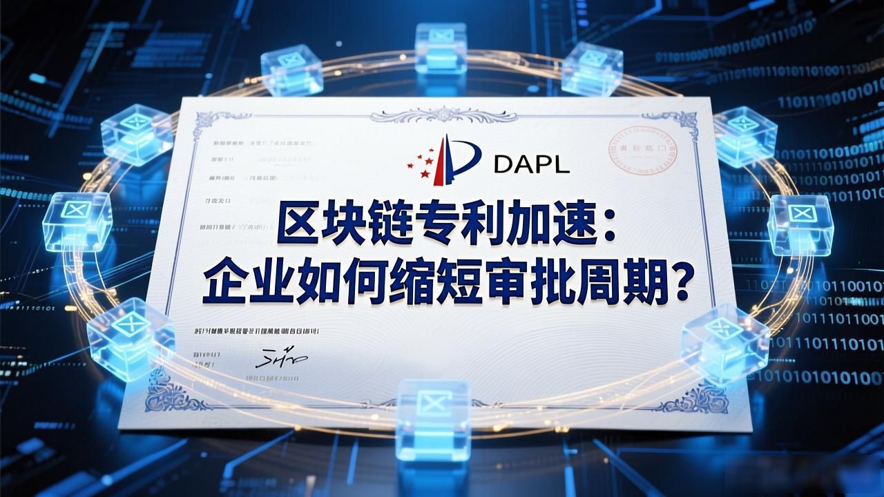 区块链专利加速：企业如何缩短审批周期？
