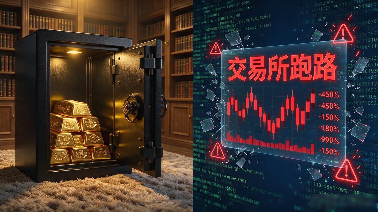黄金和数字货币的区别，一个攥得住一个攥不住，差别比你想的大